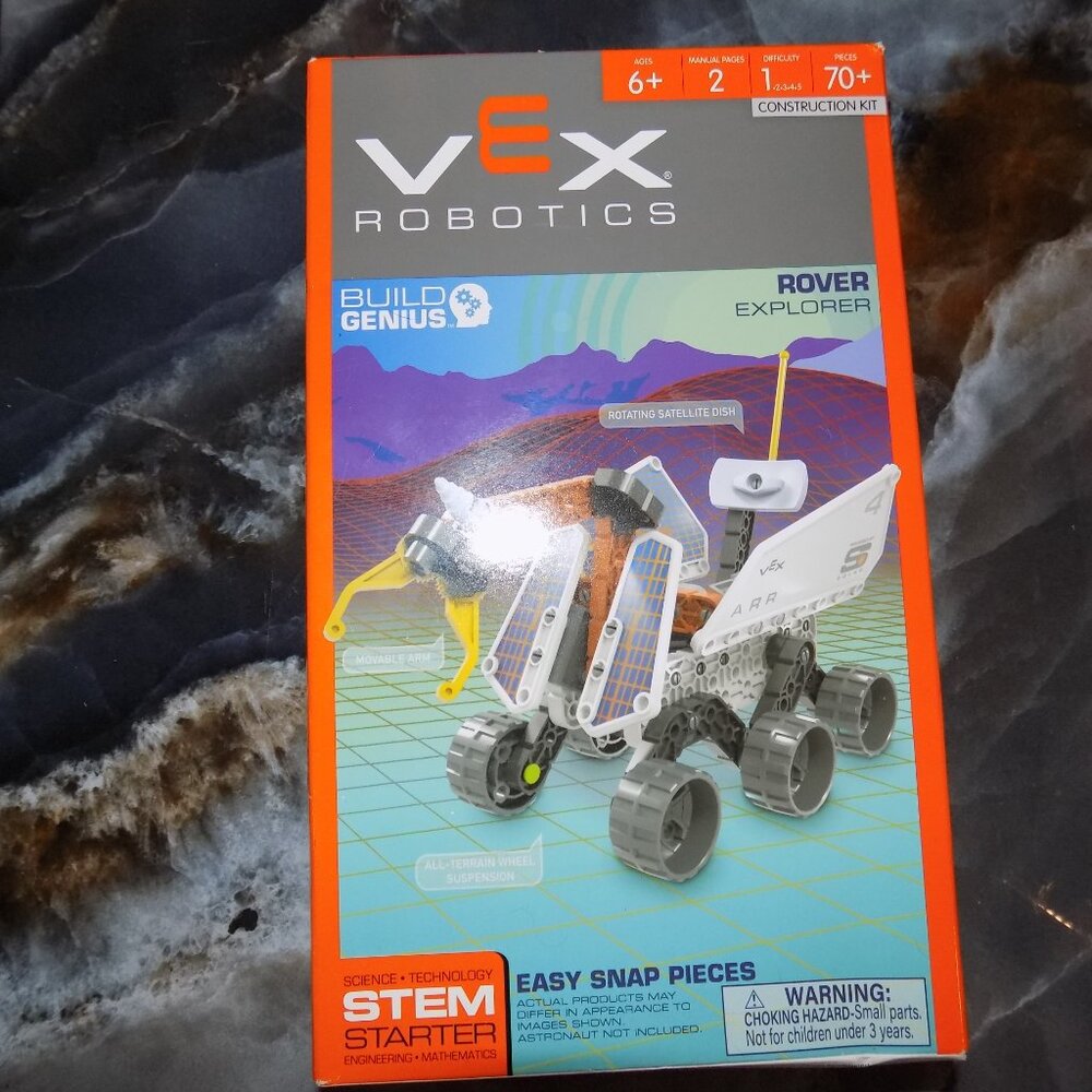 Hex Bug Vex Robotics Rover Explorer Construction Kit STEM Building Kit NEW - Picture 2 of 6
